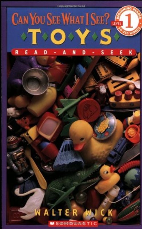 Book cover for "Toys Read-and-Seek" by Walter Wick