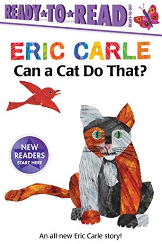 Book cover for "Can a Cat Do That?" by Eric Carle