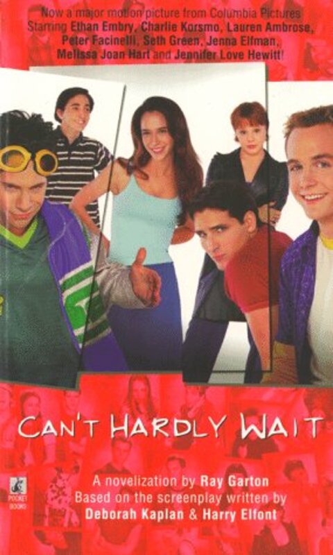 Book cover for "Can't Hardly Wait" by Ray Garton