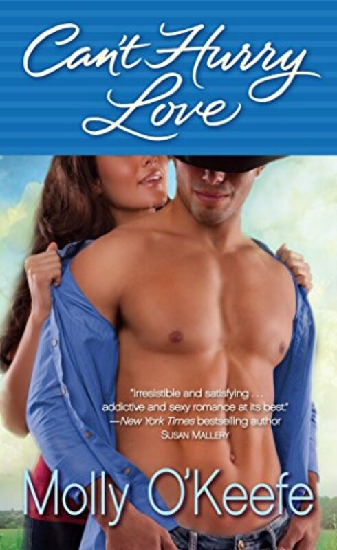 Book cover for "Can't Hurry Love" by Molly O'Keefe