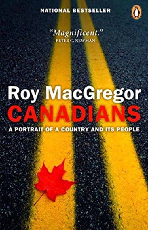 Book cover for "Canadians" by Roy MacGregor