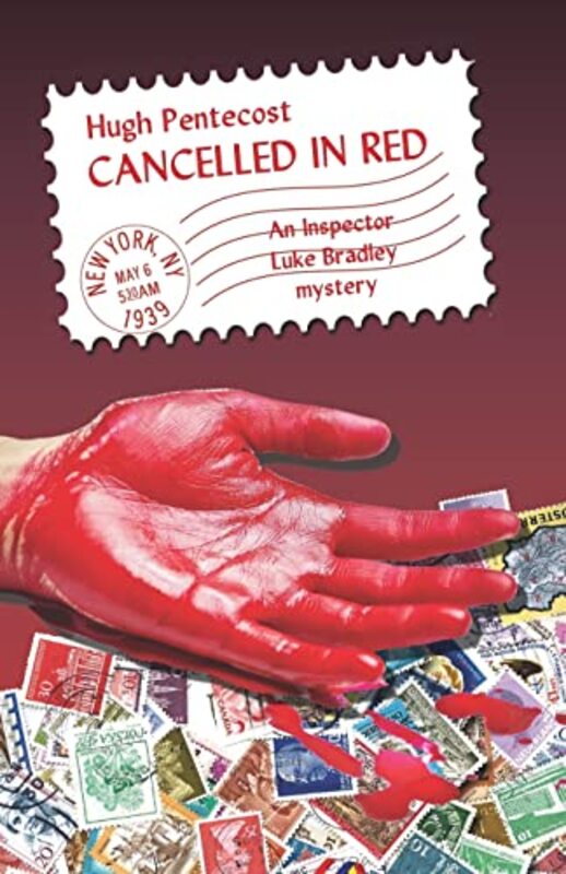Book cover for "Cancelled in Red" by Hugh Pentecost