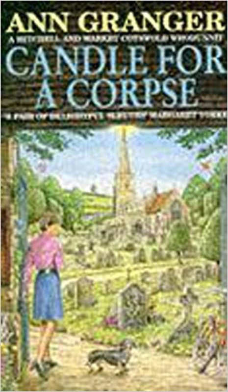 Book cover for "Candle for a Corpse" by Ann Granger