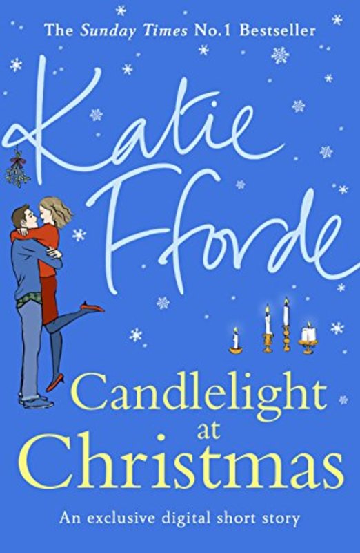 Book cover for "Candlelight at Christmas" by Katie Fforde
