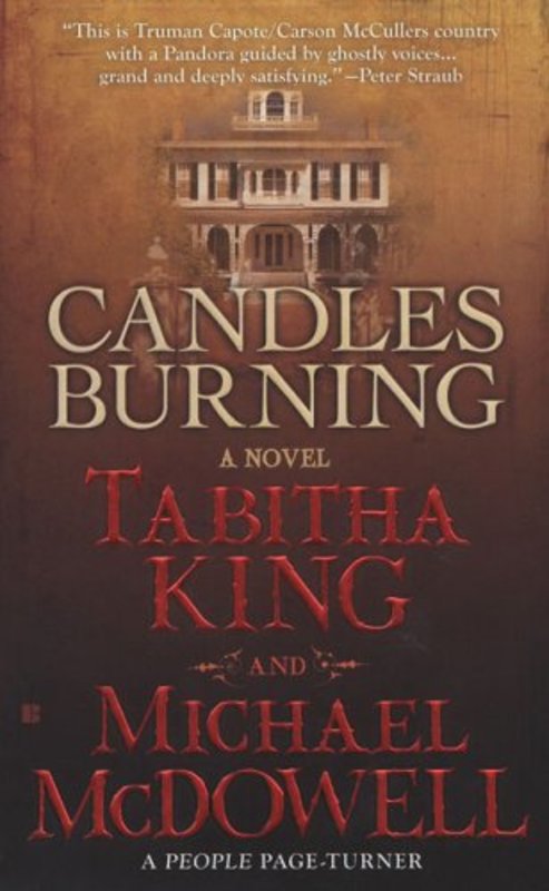 Book cover for "Candles Burning" by Tabitha King