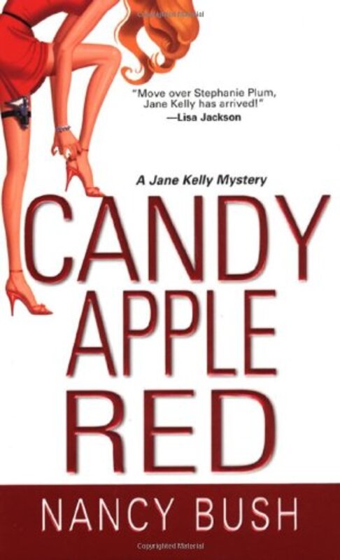 Book cover for "Candy Apple Red" by Nancy Bush