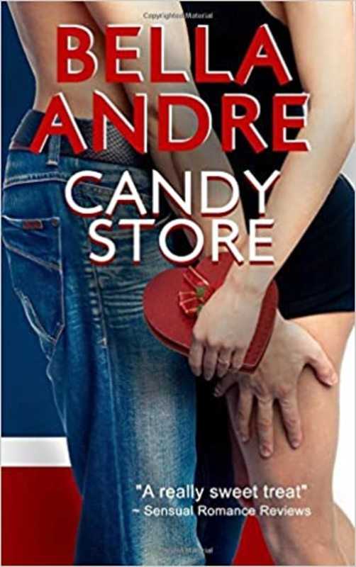 Book cover for "Candy Store" by Bella Andre