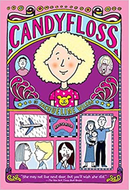 Book cover for "Candyfloss" by Jacqueline Wilson