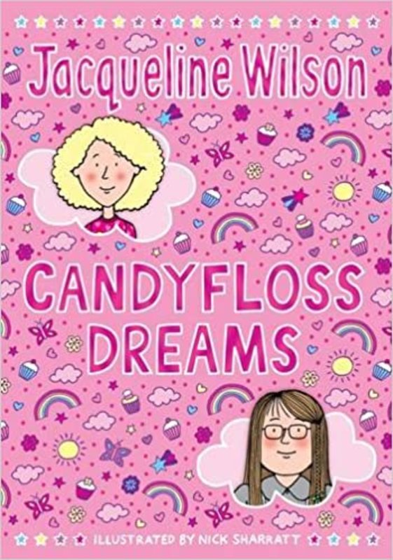 Book cover for "Candyfloss Dreams" by Jacqueline Wilson