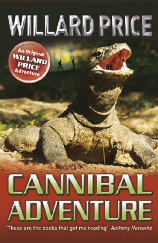 Book cover for "Cannibal Adventure" by Willard Price