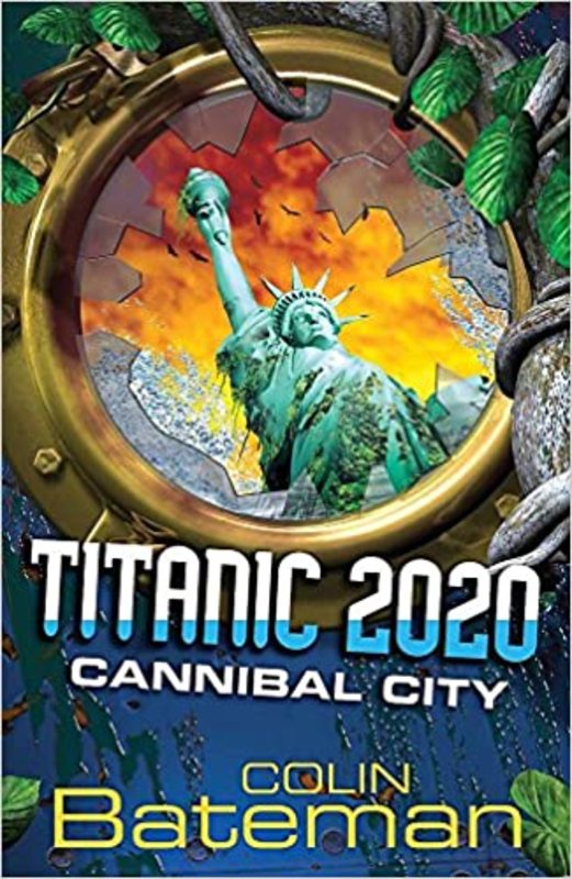 Book cover for "Cannibal City" by Colin Bateman