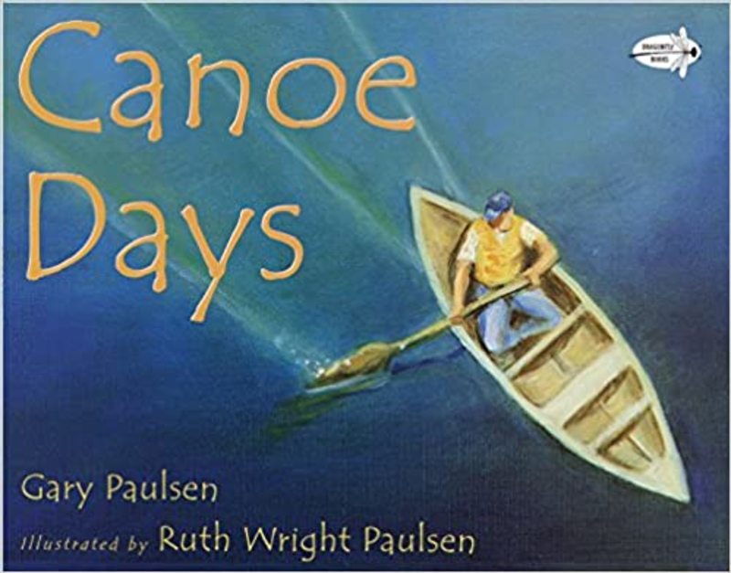 Book cover for "Canoe Days" by Gary Paulsen