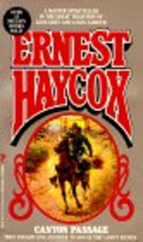 Book cover for "Canyon Passage" by Ernest Haycox