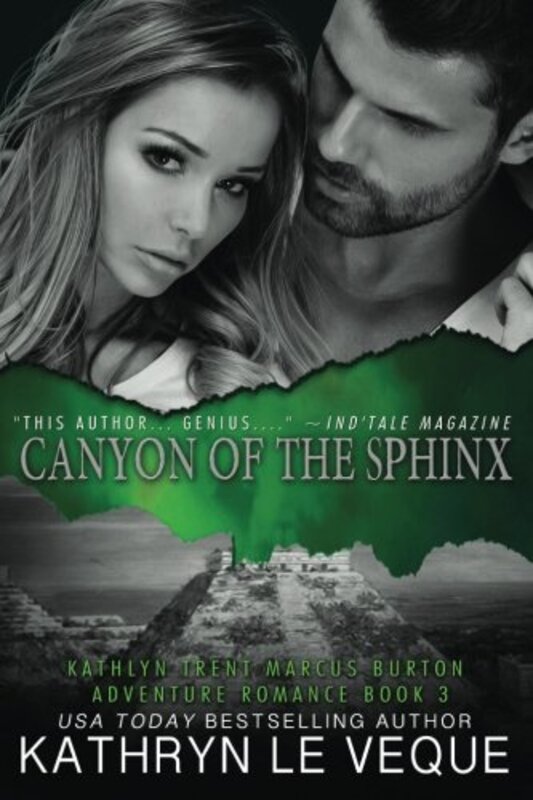 Book cover for "Canyon of the Sphinx" by Kathryn Le Veque