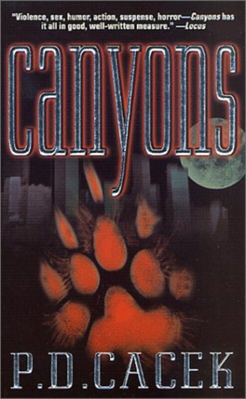 Book cover for "Canyons" by PD Cacek