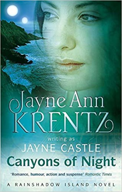 Book cover for "Canyons of Night" by Jayne Castle