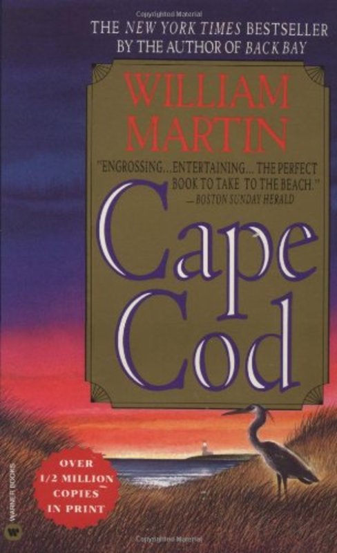 Book cover for "Cape Cod" by William Martin