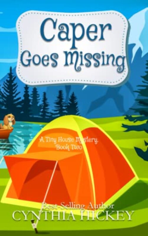 Book cover for "Caper Goes Missing" by Cynthia Hickey