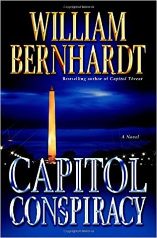 Book cover for "Capitol Conspiracy" by William Bernhardt