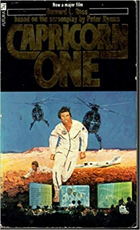 Book cover for "Capricorn One" by Ken Follett