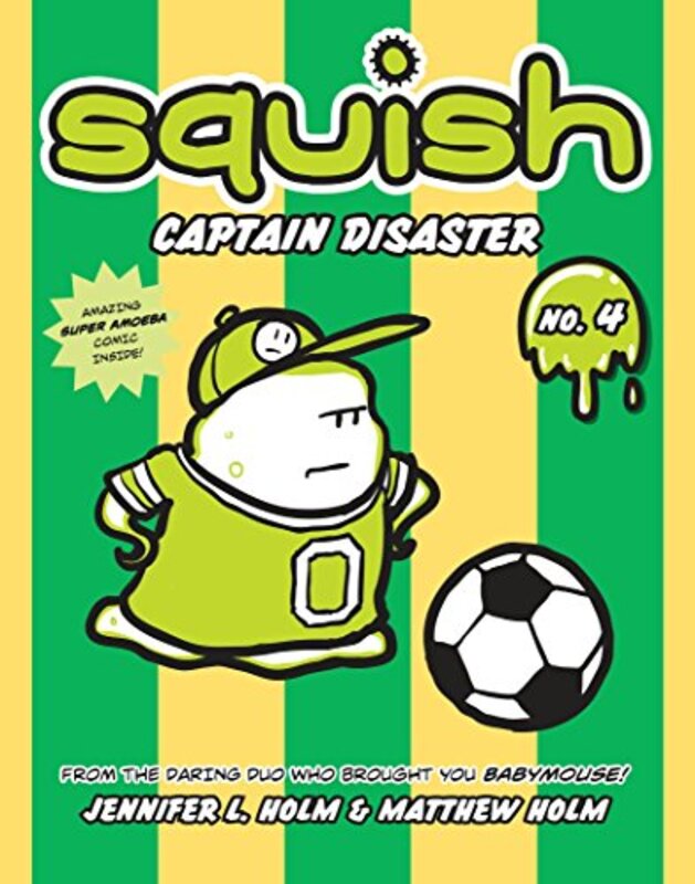 Book cover for "Captain Disaster" by Jennifer L Holm