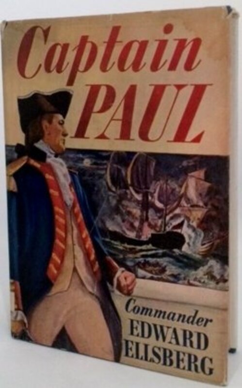 Book cover for "Captain Paul. ." by Edward Ellsberg