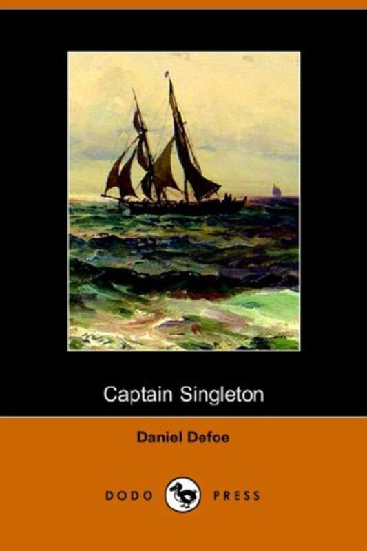 Book cover for "Captain Singleton" by Daniel Defoe