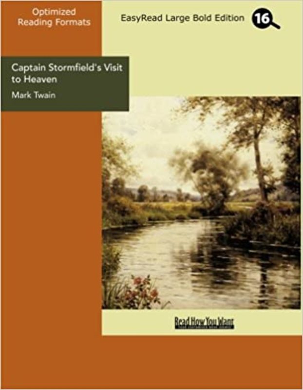 Book cover for "Captain Stormfield's Visit to Heaven"