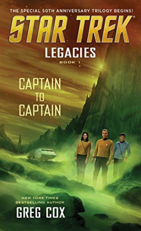 Book cover for "Captain to Captain" by Greg Cox