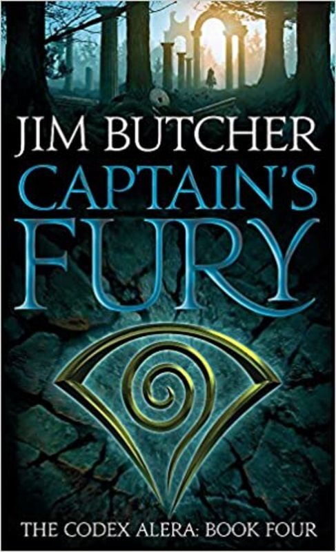 Book cover for "Captain's Fury" by Jim Butcher