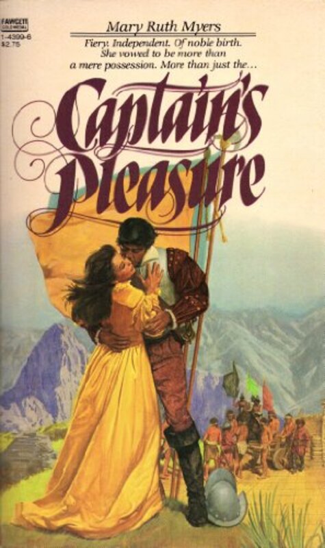 Book cover for "Captain's Pleasure" by M Ruth Myers