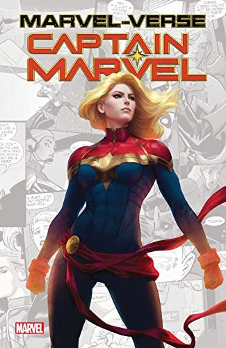 Book cover for "Captain Marvel" by Noelle Stevenson