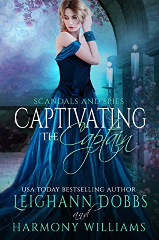 Book cover for "Captivating the Captain" by Leighann Dobbs