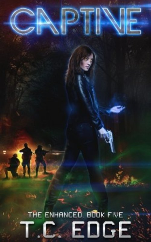 Book cover for "Captive" by TC Edge