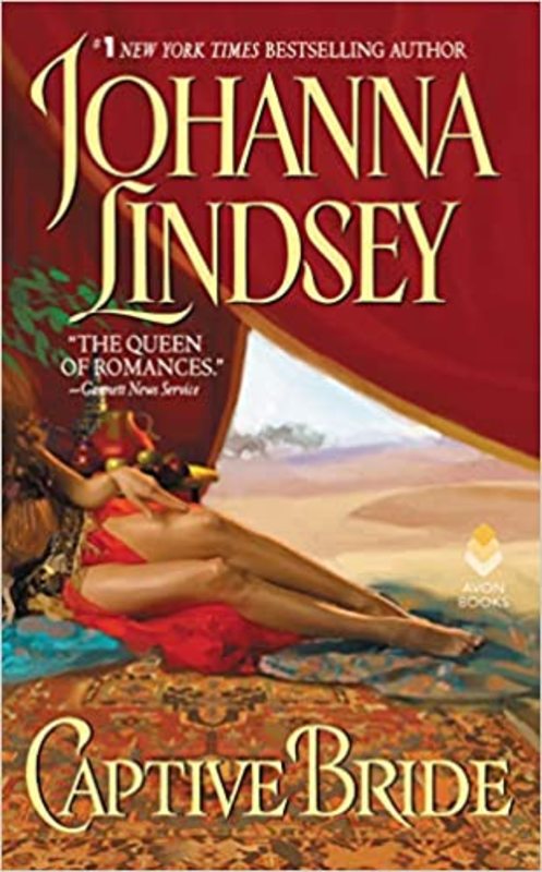 Book cover for "Captive Bride" by Johanna Lindsey