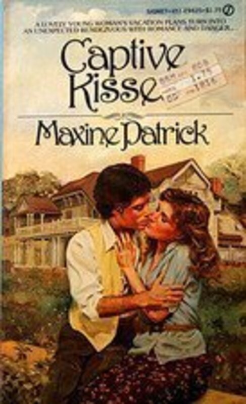 Book cover for "Captive Kisses" by Patricia Maxwell