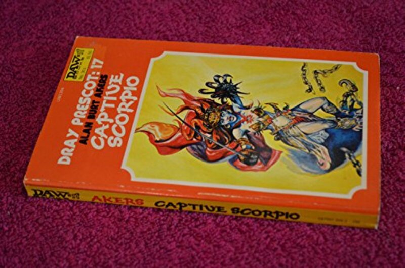 Book cover for "Captive Scorpio" by Kenneth Bulmer