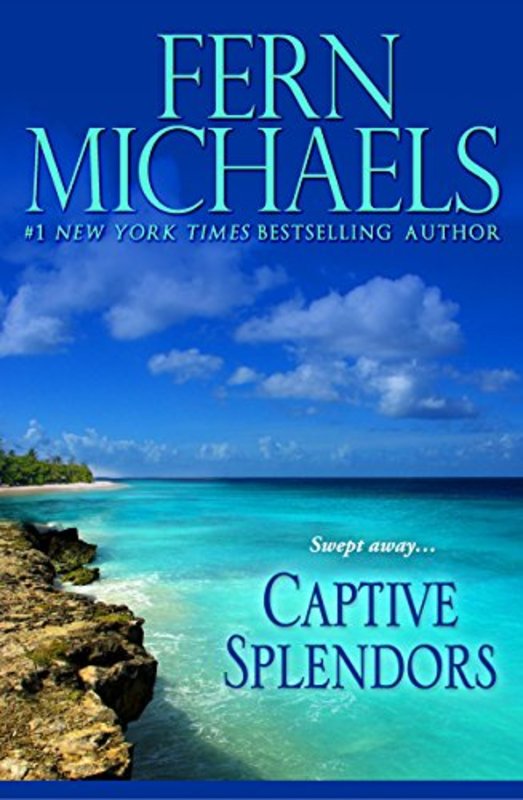 Book cover for "Captive Splendors" by Fern Michaels