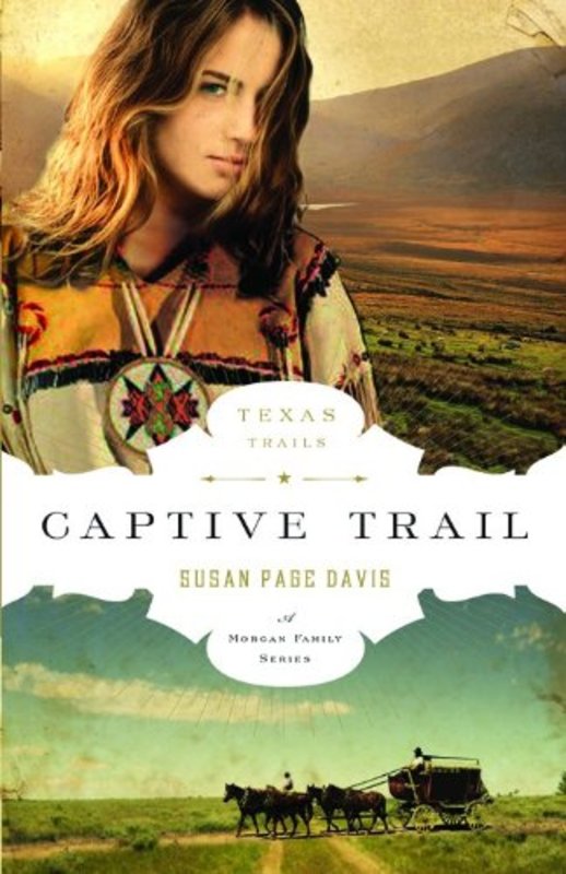 Book cover for "Captive Trail" by Susan Page Davis