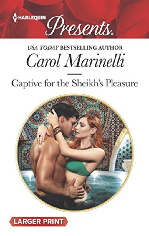 Book cover for "Captive for the Sheikh's Pleasure" by Carol Marinelli