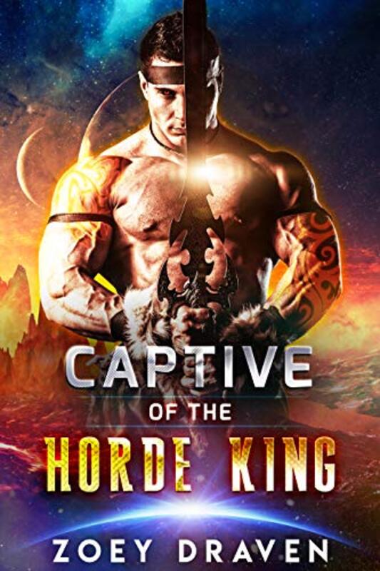 Book cover for "Captive of the Horde King" by Zoey Draven
