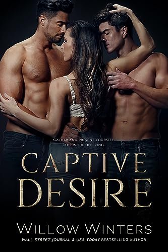 Book cover for "Captive Desires" by Willow Winters