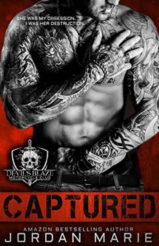 Book cover for "Captured" by Jordan Marie