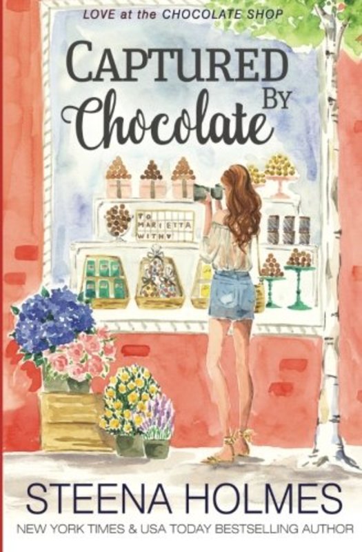 Book cover for "Captured by Chocolate" by Steena Holmes