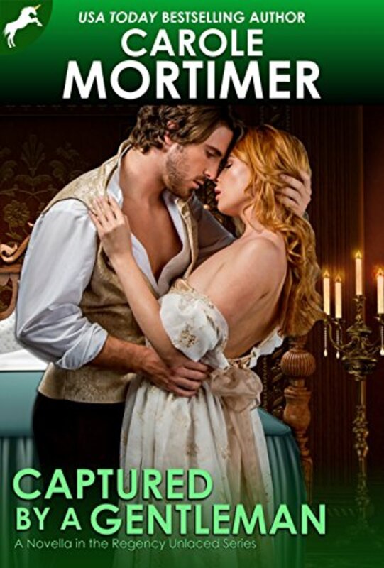 Book cover for "Captured by a Gentleman" by Carole Mortimer