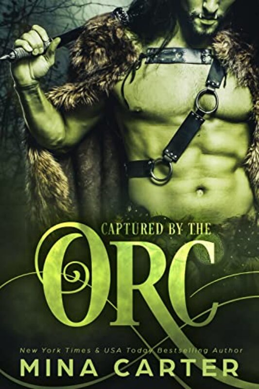 Book cover for "Captured by the Orc" by Mina Carter