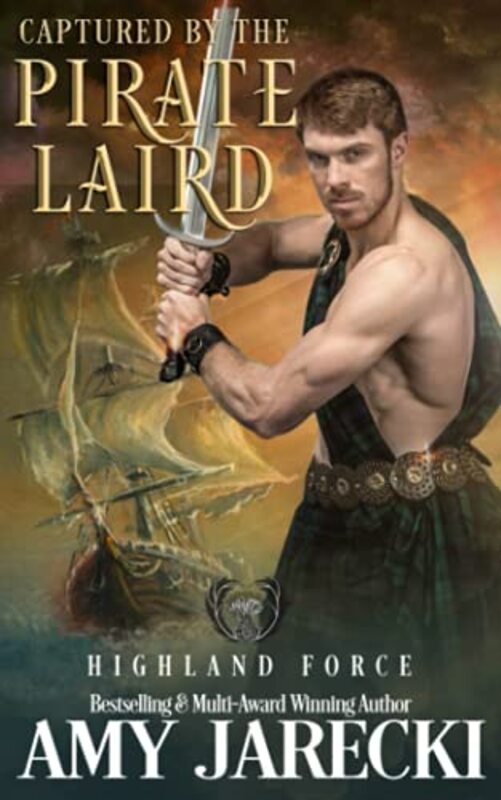 Book cover for "Captured by the Pirate Laird" by Amy Jarecki