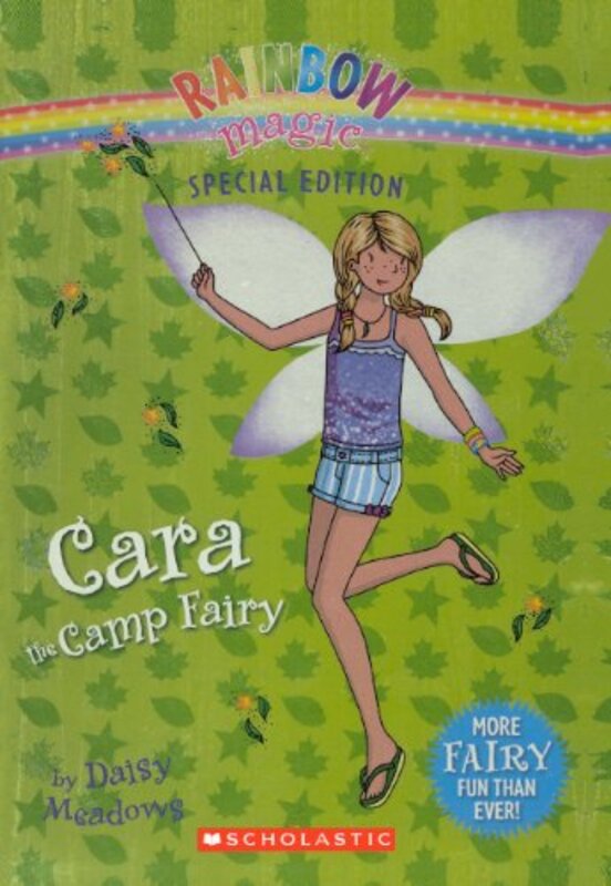 Book cover for "Cara The Camp Fairy" by Daisy Meadows
