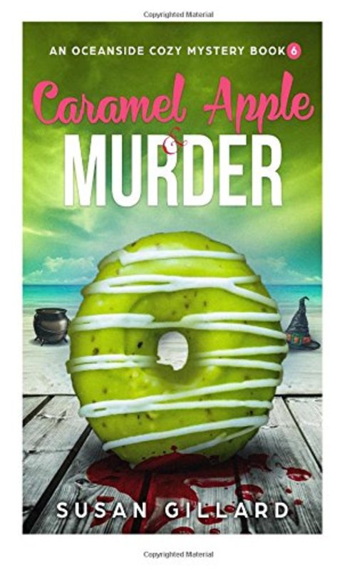 Book cover for "Caramel Apple and Murder" by Susan Gillard
