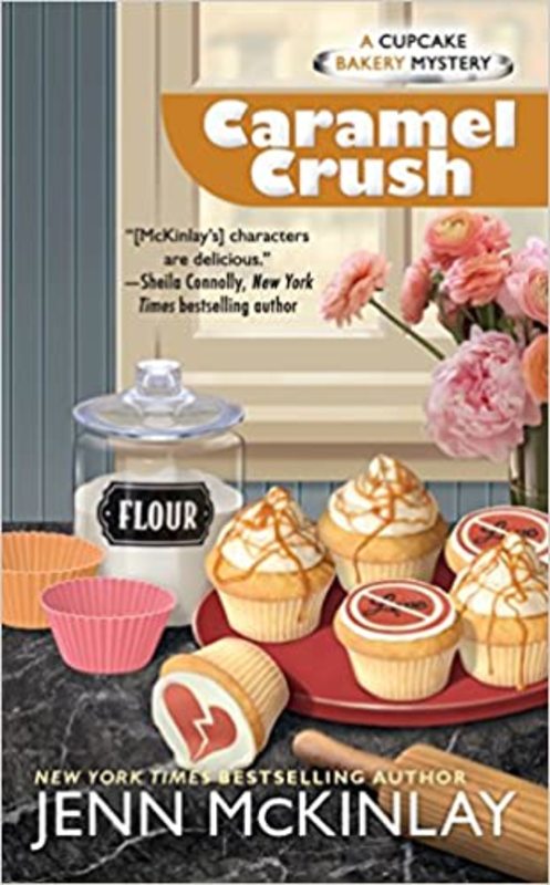 Book cover for "Caramel Crush" by Jenn McKinlay